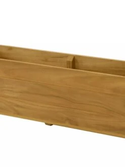 Teak Window Boxes, 8" -Gardener's supply company 38 836 01V tif