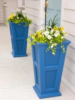 Fairfield Self-Watering Tall Patio Planters, 28ā