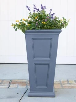 Fairfield Self-Watering Tall Patio Planters, 28” -Gardener's supply company 39 342 1953 tif