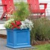 Fairfield Self-Watering Square Planter, 20” X 20” -Gardener's supply company 39 618 04215 tif