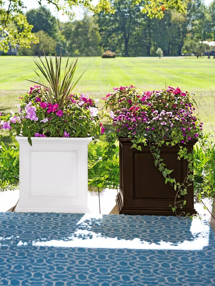 Fairfield Self-Watering Square Planter, 20” X 20” 7 Fairfield Self-Watering Square Planter, 20” X 20” - Image 5