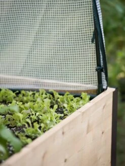 Elevated Planter Box, Frame And 2 Covers Kit, 2' X 8' -Gardener's supply company 8587631 265 tif