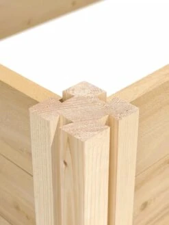 2' Cedar Raised Bed Garden Beds -Gardener's supply company 8588176 02V tif