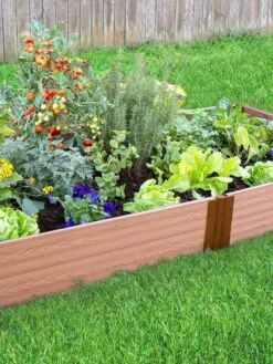 Composite Raised Bed With 1" Boards, 11" 26 Composite Raised Bed With 1" Boards, 11" -Gardener's supply company 8588257 02V tif