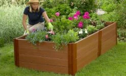 Classic Sienna Raised Garden Beds 22" High With 2" Boards