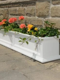 Fairfield Self-Watering Window Box, 5’ 17 Fairfield Self-Watering Window Box, 5’ -Gardener's supply company 8588938 11V tif