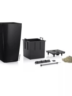 Lechuza® Cubico Color Tall Self-Watering Planters -Gardener's supply company 8589485 05V tif