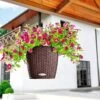 Lechuza® Nido Cottage Wicker Hanging Planter 1 Lechuza® Nido Cottage Wicker Hanging Planter -Gardener's supply company 8591154MC 007V tif