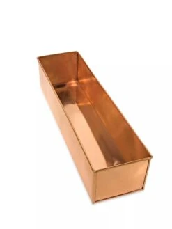 Tall Rectangular Copper Plant Tray, 18" X 5" X 4" -Gardener's supply company 8593534 1194 tif