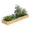 2' Cedar Raised Bed Garden Beds -Gardener's supply company 8593768 03V 3 4 greenes cedar raised garden beds
