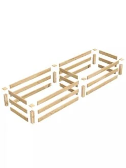 2' Cedar Raised Bed Garden Beds -Gardener's supply company 8593768 04V 3 4