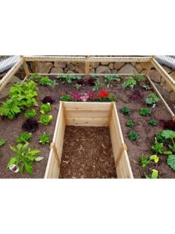 Garden In A Box With Deer Fence, 8' X 12' -Gardener's supply company 8594021 04V 3 4