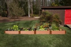 Composite Raised Bed With 1" Boards, 11" 23 Composite Raised Bed With 1" Boards, 11" -Gardener's supply company 8595613 01V tif