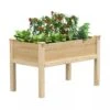 Elevated Cedar Garden Bed, 2' X 4' X 31" -Gardener's supply company 8596147 04V greenes elevated cedar garden bed 2x4x31
