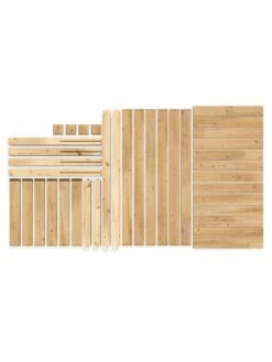 Elevated Cedar Garden Bed, 2' X 4' X 31" -Gardener's supply company 8596147 07V 3 4