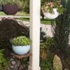Weave Self-Watering Hanging Basket, 14" 2 Weave Self-Watering Hanging Basket, 14" -Gardener's supply company 8596490 10325 tif