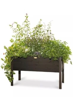 Eco-Stained Elevated Planter Box, 2'x4' 16 Eco-Stained Elevated Planter Box, 2'x4' -Gardener's supply company 8596759 100 tif