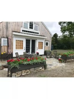 Eco-Stained Elevated Planter Box, 2'x8' 17 Eco-Stained Elevated Planter Box, 2'x8' -Gardener's supply company 8596760 01CUST