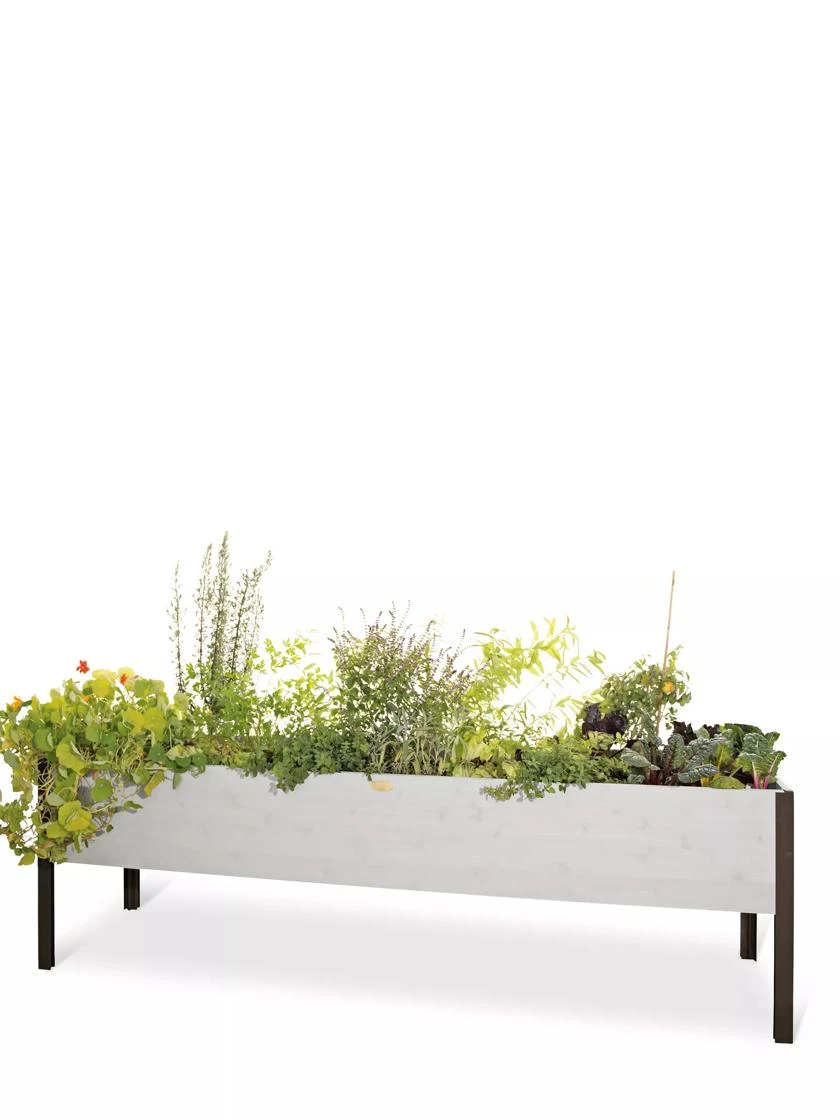 Eco-Stained Elevated Planter Box, 2'x8' 11 Eco-Stained Elevated Planter Box, 2'x8' - Image 9