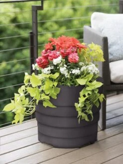 Gardener’s Victory Self-Watering Patio Planter -Gardener's supply company 8598395 88593 tif