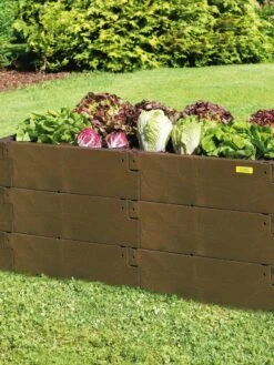 Exaco Trading Timber Raised Bed Extension 7 Exaco Trading Timber Raised Bed Extension -Gardener's supply company 8599283 01V tif