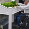 Liberty Accessible Vinyl Elevated Raised Garden -Gardener's supply company 8599296 01V tif