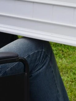 Liberty Accessible Vinyl Elevated Raised Garden -Gardener's supply company 8599296 02V tif