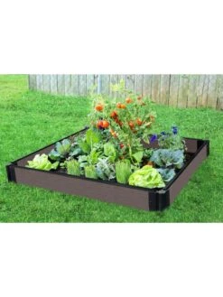 5-1/2" Composite Raised Garden Beds With 1" Boards -Gardener's supply company 8599455 01V