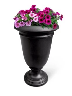 Ellington Self-Watering Urn Planter, 24" -Gardener's supply company 8600110 04V tif