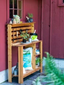 Gardener’s Supply Tall Cedar Potting Bench -Gardener's supply company 8609185 0564 tif