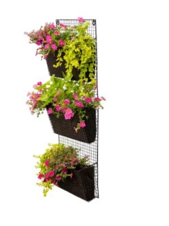 Wire Wall Pockets Vertical Gardens -Gardener's supply company 8609201 0407 tif