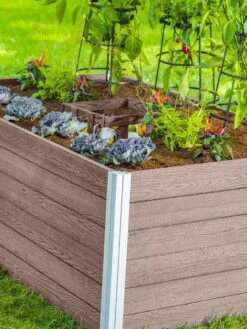 Vita Urbana Keyhole Garden, 3’x5’ -Gardener's supply company 8609385 01V jpg