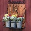 Wall Shelf With Planters -Gardener's supply company 8609515 0237 tif