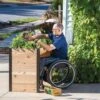 Wheelchair Accessible Elevated Garden Bed -Gardener's supply company 8609874 0375 tif