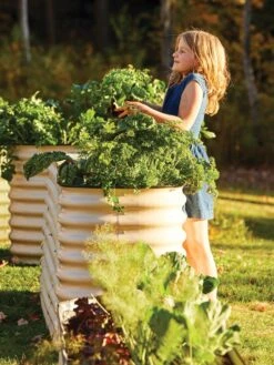 Birdies™ Modular Metal Raised Bed, Tall 13 Birdies™ Modular Metal Raised Bed, Tall -Gardener's supply company 8610174 05010 tif