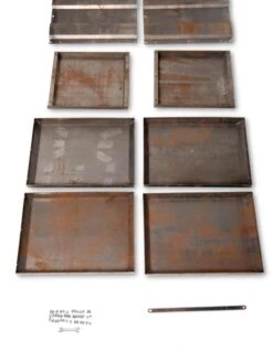 Corten Steel Modular Raised Bed, 2'x4' -Gardener's supply company 8610702 5140 tif