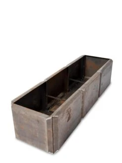 Corten Steel Modular Raised Bed, 2'x6' -Gardener's supply company 8610703 5145 tif