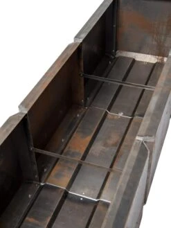 Corten Steel Modular Raised Bed, 2'x6' -Gardener's supply company 8610703 5147 tif