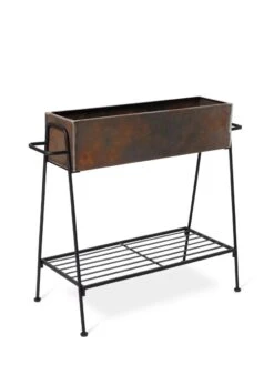 Rectangular Corten Planter And Stand 6 Rectangular Corten Planter And Stand -Gardener's supply company 8611028 1245 tif