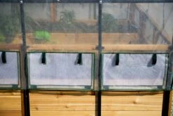 Garden In A Box With Greenhouse, 8' X 8' -Gardener's supply company 8611033 07V jpg