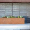 Veradek Metallic Series Corten Steel Window Box Planter, 36" -Gardener's supply company 8611609 03V tif