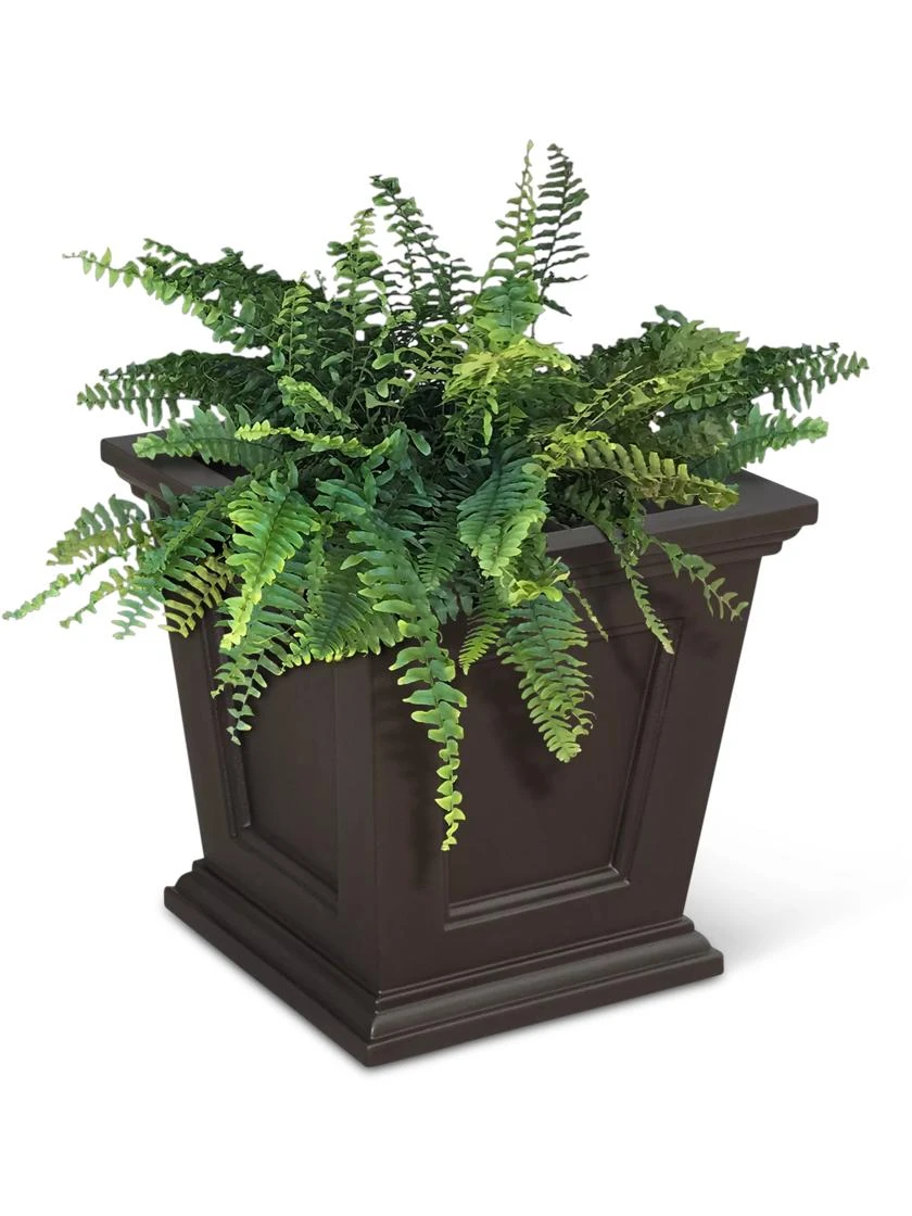 Fairfield Self-Watering Square Planter, 16” X 16” 8 Fairfield Self-Watering Square Planter, 16” X 16” - Image 6