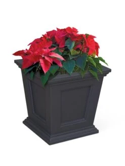 Fairfield Self-Watering Square Planter, 16” X 16” 19 Fairfield Self-Watering Square Planter, 16” X 16” -Gardener's supply company 8611695 13V tif
