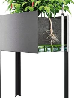 City Jungle® Heidelberg Self-Watering Planter -Gardener's supply company 8611963 04V tif