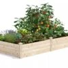 Pine Raised Garden Beds, 4'x8' -Gardener's supply company 8612238 02V jpg