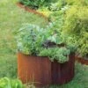 Birdies™ Corten Steel Round Raised Beds -Gardener's supply company 8612423 1537 tif