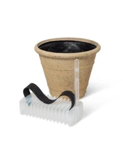 Self-Watering LavaStone® Anson Pot -Gardener's supply company 8613255 4200