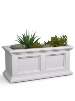 Fairfield Self-Watering Window Box, 2’ 15 Fairfield Self-Watering Window Box, 2’ -Gardener's supply company 8613268 12V tif