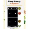 SeedSheets Organic Vegetable Garden, Easy Breezy Caprese, 4' X 8' 1 SeedSheets Organic Vegetable Garden, Easy Breezy Caprese, 4' X 8' -Gardener's supply company 8613295 03V 3 4 seedsheets organic vegetable garden easy breezy caprese 4 feet x 8 feet