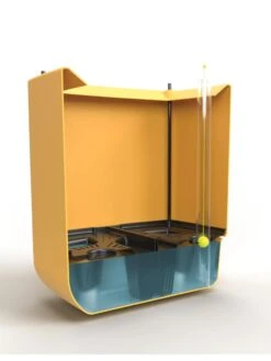 Oasis Self-Watering Tomato Planter With Trellis -Gardener's supply company 8613440 crosssection